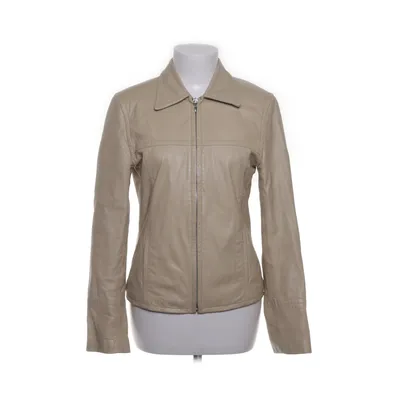 Veste en cuir (Beige) de Hennes Collection Cuir, Acétate
