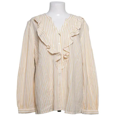 Blus (Beige, Vit) från KappAhl Bomull