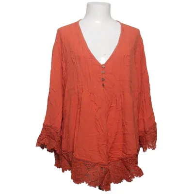 Blouse (Oranje) van Venus Polyester, Viscose