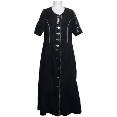 Maxi dress (Black) from Montessa Landhaus Cotton, Linen