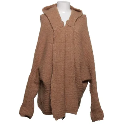 Cardigan (Brown) from Fobya Acrylic, Polyamide, Wool