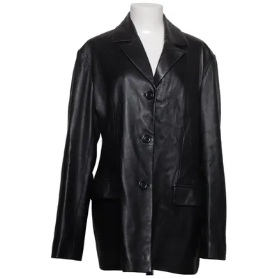 Blazer en cuir (Noir) de Tezzoro Cuir