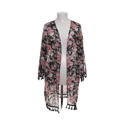 Cardigan (Sort, Flerfarvet) fra Shein Polyester