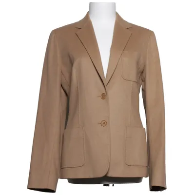 Blazer (Beige) from MaxMara Angora, Polyamide, Wool