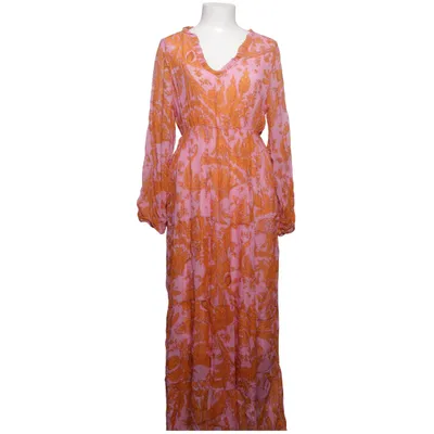 Maxi jurk (Roze, Oranje)