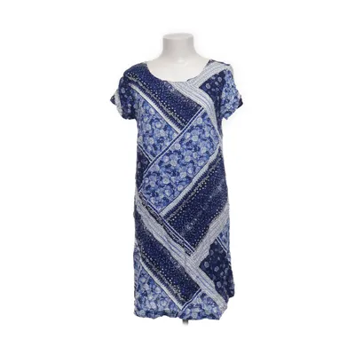 Jurk (Blauw, Wit) van Rosebud Viscose