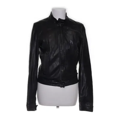 Leather jacket (Black) from Munderingskompagniet