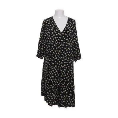 Kjole (Sort, Flerfarvet) fra ONLY Carmakoma Viscose