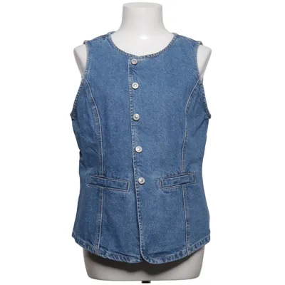 Denim vest (Blue) from ONLY Blue Denim Cotton