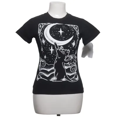 T-shirt (Noir, Blanc) de Restyle Coton
