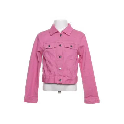 Denim jacket (Pink) from H&M Cotton, Polyester, Elastane