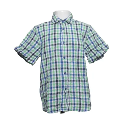 Chemise à manches courtes (Vert, Bleu, Blanc) de Stop + Go Coton