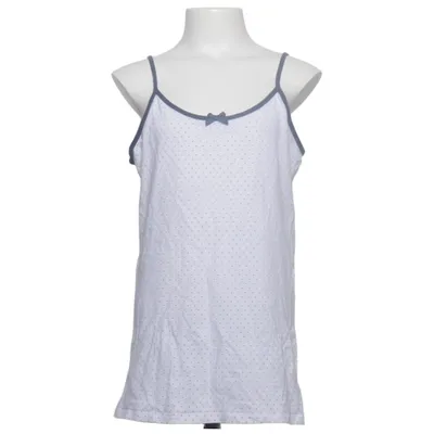 Tank Top (White, Blue) from Happy Kids by Tchibo Elastane, Organic cotton
