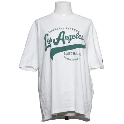 Långärmad t-shirt (Vit, Grön) från Addax Bomull