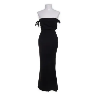 Maxi dress (Black) from Missy Empire Elastane, Polyester