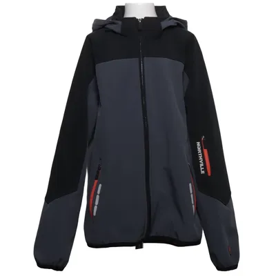 Softshell jacket (Grijs, Zwart, Oranje) van Northville Elastaan, Polyester