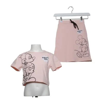 Sæt (Pink) fra Mini Mini Bomuld, Elastan