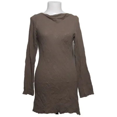 Robe (Marron) de Weekday Coton, Lin, Viscose