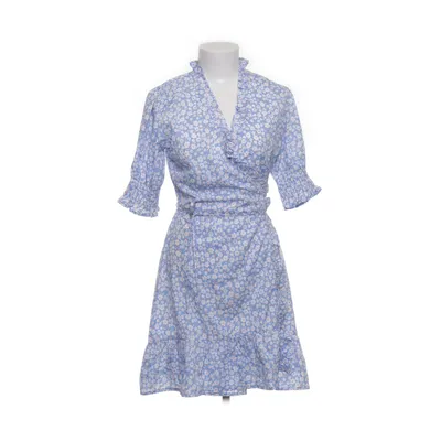 Omlottklänning (Blå, Flerfärgad) från Influence Polyester