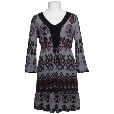 Kjole (Grå, Lilla) fra Aniston Elastan, Polyester, Viscose