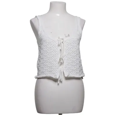 Tank Top (White) from FB Sister Knitwear Cotton, Polyester