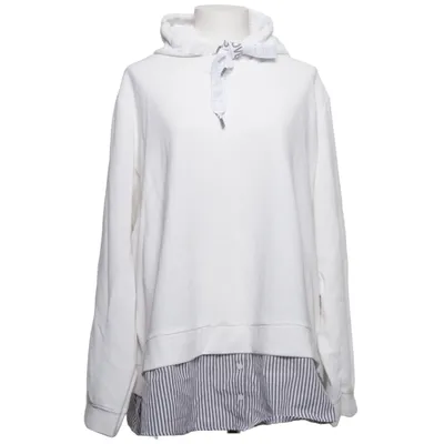 Kapuzenpullover (Weiß, Grau) von Gina Benotti Baumwolle, Elasthan, Polyester