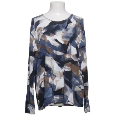 Long sleeve T-shirt (Blue, Brown, White) from Marinello Elastane, Viscose