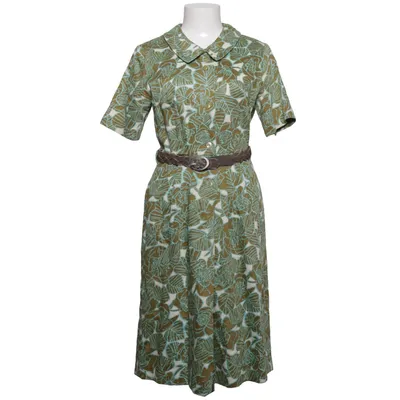 Blusenkleid (Grün, Blau, Weiß) von Linco