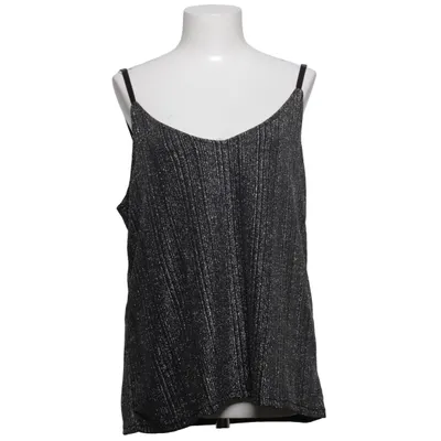 Tank Top (Gray, Black) from Broadway NYC Fashion Elastane, Polyamide, Polyester