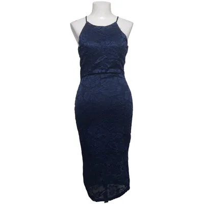 Robe de cocktail (Bleu) de Love J Élasthane, Polyamide, Polyester
