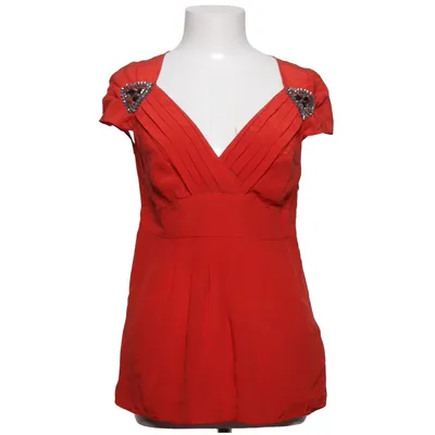 Haut (Rouge) de Massimo Dutti Woman Soie