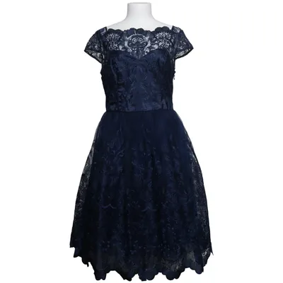 Robe de cocktail (Bleu) de Chi Chi London Polyamide