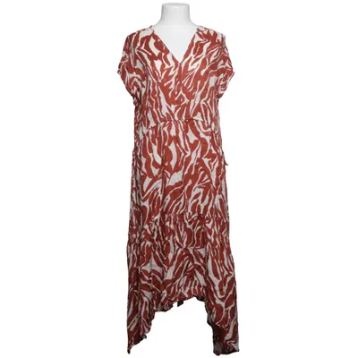 Jurk (Bruin, Wit) van Soaked in Luxury Viscose