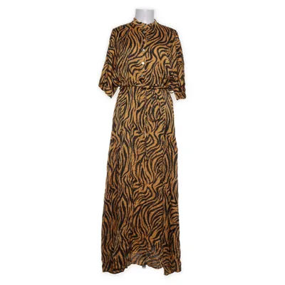Maxi dress (Black, Orange) from Amy's Stories Viscose