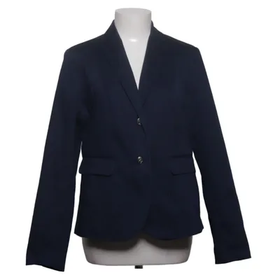 Blazer (Blue) from Sheego Cotton, Elastane, Polyester