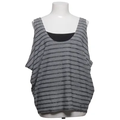 Haut (Gris, Noir) de Nör Élasthane, Fibre métallique, Polyester, Viscose