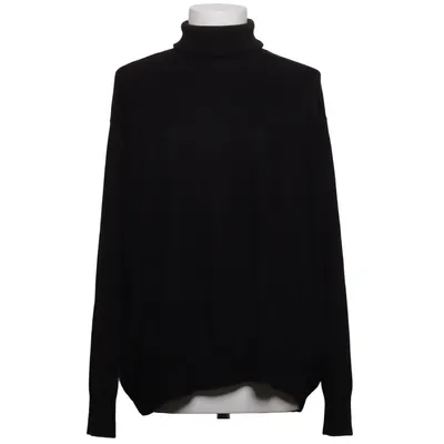 Pul à col roulé (Noir) de Sara Kelly Collections Laine