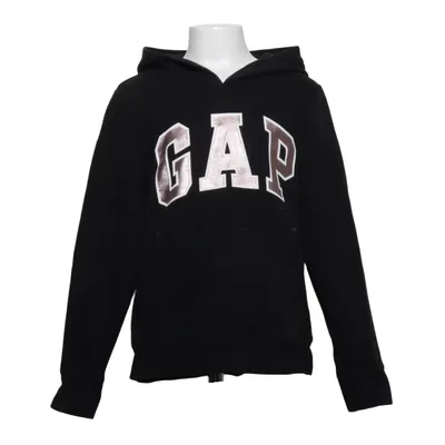 Kapuzenpullover (Schwarz) von Gap Kids Baumwolle, Recyceltes Polyester