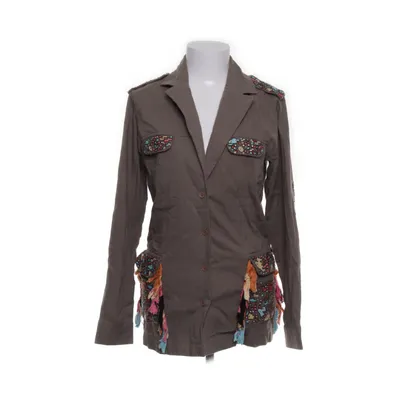 Jacket (Brown, Multicolored) from Diamond for Eden Cotton