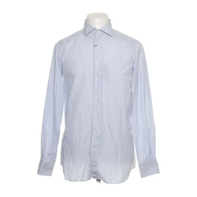 Skjorta (Blå, Vit) från Shirtonomy Bomull