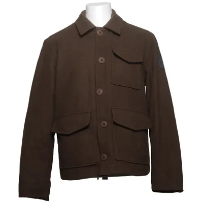 Överskjorta (Brun) från Bomboogie Nylon, Återvunnen polyester, Ull