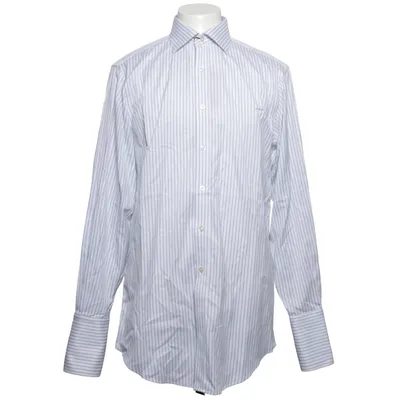 Shirt (Blauw, Wit) van TM Lewin Katoen