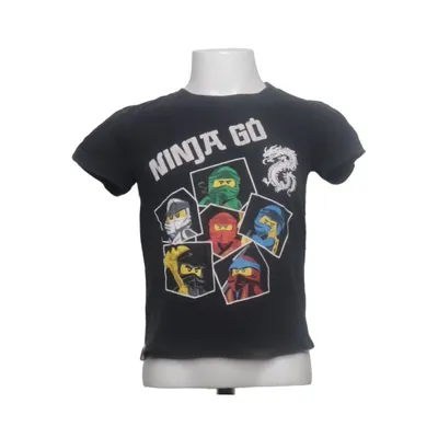 T-shirt (Black, Multicolored) from LEGO Cotton