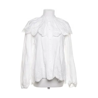 Bluse (Hvid) fra H&M Trend Bomuld