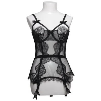 Korsett (Svart) från Agent Provocateur Bomull, Elastan, Polyamid, Polyester, Viskos