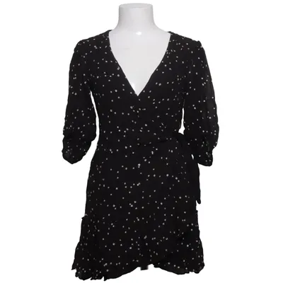 Omlottklänning (Svart, Vit) från Allsaints Viskos