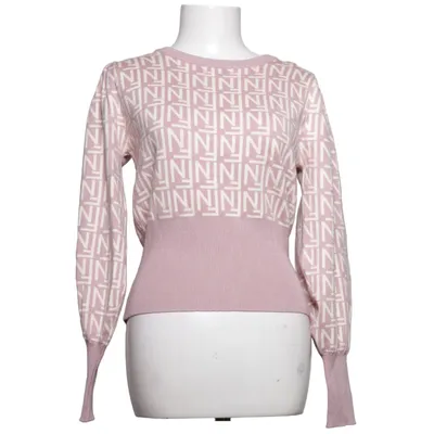 Pull-over (Rose, Blanc) de Jolio & Co Élasthane, Viscose