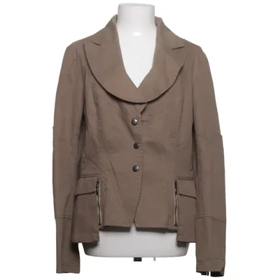 Blazer (Brun) fra Helena Sorel Acetat, Bomuld, Elastan