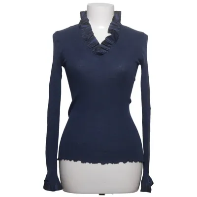 Sweater (Blue) from Oscalito Silk, Wool