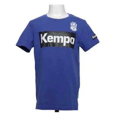 T-shirt (Blauw) van Kempa Kids Katoen, Gerecycled polyester